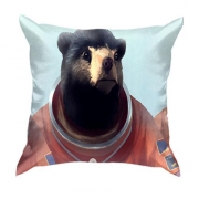 3D подушка с животными космонавтами