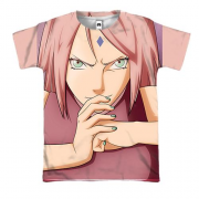 3D футболка Sakura power