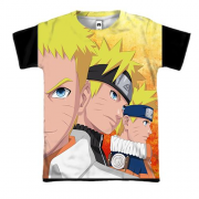 3D футболка Naruto and Sasuke 12