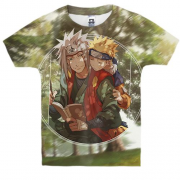 Дитяча 3D футболка Naruto and Jiraiya