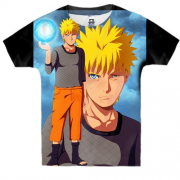 Детская 3D футболка Naruto and Sasuke 8