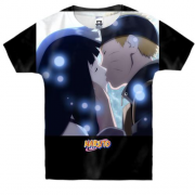 Детская 3D футболка Naruto and Hinata kiss