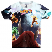 Детская 3D футболка Naruto fighting
