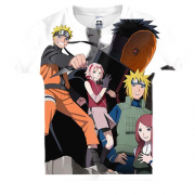 Детская 3D футболка Naruto characters 33