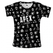 Жіноча 3D футболка APEX Legends Арт