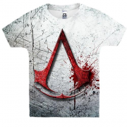 Дитяча 3D футболка Assassin’s Creed лого