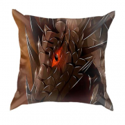 3D подушка з драконом