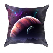 3D подушка с космическим пейзажем