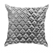 3D подушка з візерунковим злитком срібла