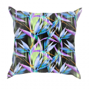 3D подушка со светящимися цветами