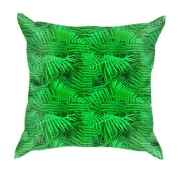 3D подушка з листям папороті