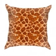 3D подушка зі шкурою жирафа