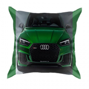 3D подушка с зелёным Ауди