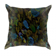 3D подушка с красочной листвой