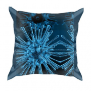 3D подушка с микробом