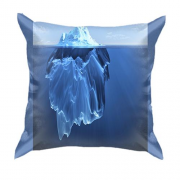 3D подушка с айсбергом