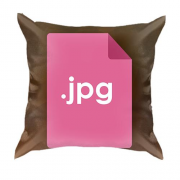 3D подушка с надписью JPG