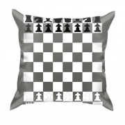 3D подушка с шахматной доской