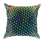 3D подушка с разноцветными шариками