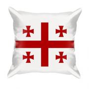 3D подушка с флагом Грузии