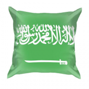 3D подушка з прапором Саудівської Аравії