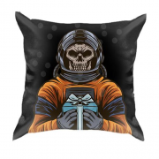 3D подушка с космонавтом скелетом и подарком