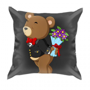 3D подушка з плюшевим ведмедиком хлопчиком