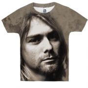 Детская 3D футболка Курт Кобейн (Nirvana)