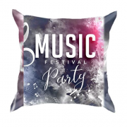 3D подушка Music festival party