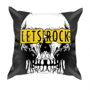 3D подушка Lets Rock