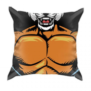 3D подушка з накоченим тигром