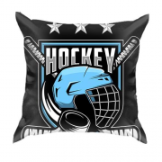 3D подушка Blue Hockey