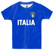 Детская 3D футболка Сборная Италии по футболу (2)
