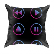 3D подушка с музыкальными кнопками