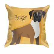 3D подушка Boxer dog