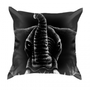 3D подушка со контурным слоном