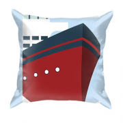 3D подушка с иллюстрацией Титаника