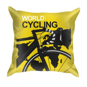 3D подушка з чоловічим велосипедом
