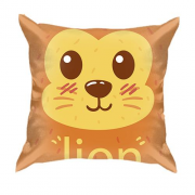 3D подушка Lion