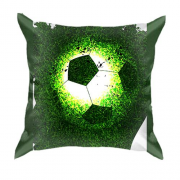 3D подушка Football Grass Head