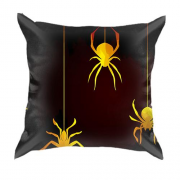 3D подушка Yellow Spiders