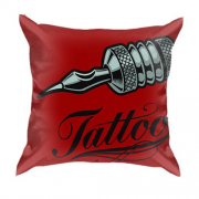 3D подушка Tattoo machine Red