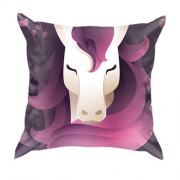 3D подушка Unicorn Art