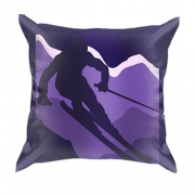 3D подушка Purpure Skier