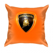 3D подушка Lamborghini (Orange)