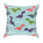 3D подушка Dinosaur  pattern