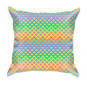 3D подушка Rainbow pattern