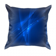 3D подушка блакитне сяйво