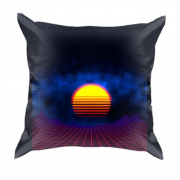 3D подушка Віртуальний захід сонця