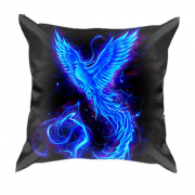 3D подушка Синяя птица